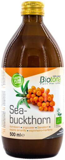 Organic Sea Buckthorn Juice 500 ml